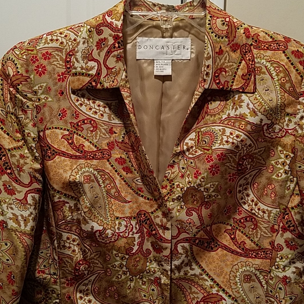 Doncaster silk jacket - Picture 2 of 5